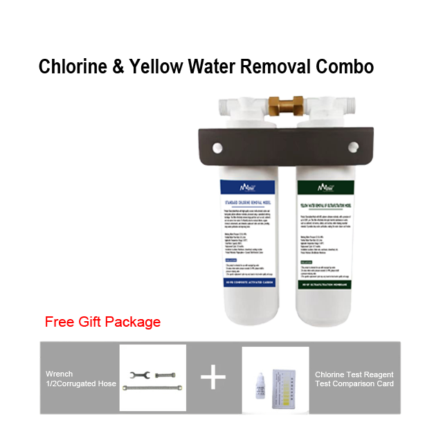 Under-Sink Water Purifier – Removes Chlorine, Sediment, and Yellow Water